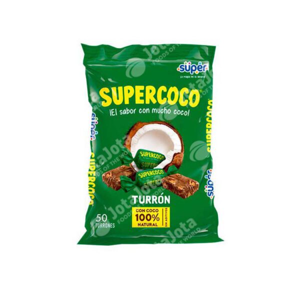 Supercoco Turron 50ud 250g Jota Jota Foods